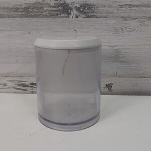 DeLonghi DCG-4 Coffee Grinder‎ White Replacement Grounds Cup Container Crack